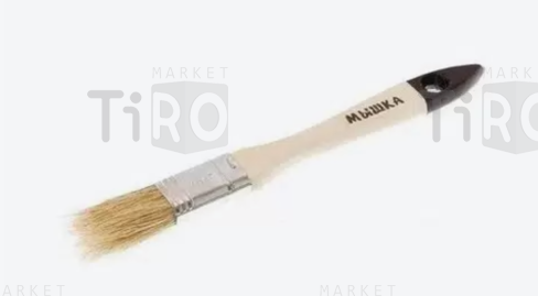 Кисть плоская, Сказка №3/4 "Мышка" 0126000 светлая щетина