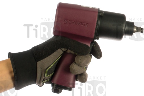Гайковерт ударный пневматический 1/2"DR 8800 об/мин, 1220 Nm Thorvik AIW12122 Гайковерт ударный пневматический 1/2"DR 8800 об/мин, 1220 Nm Thorvik AIW12122