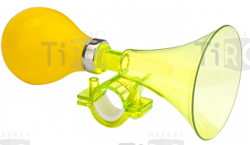 Клаксон модель 71DH-02 210165, пластик/ПВХ желтый