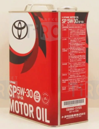 Cинтетическое масло Toyota Motor Oil 5W30 SP, GF-6A, 200л. Япония 08880-13700 Cинтетическое масло Toyota Motor Oil 5W30 SP, GF-6A, 200л. Япония 08880-13700