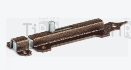 Шпингалет Делга, №3, 140мм, антик медь