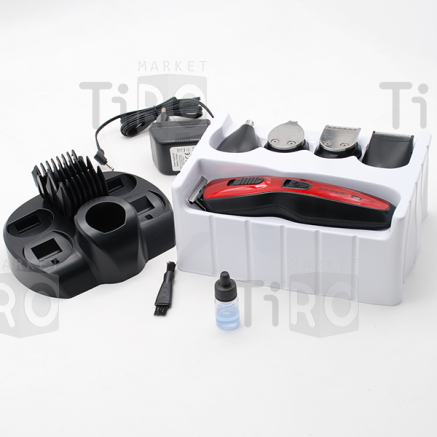 Триммер аккумуляторный универсальный Sakura SA-5523R, 10 насадок