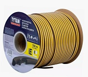 Уплотнитель тип Е 9*4мм, 150м коричневый