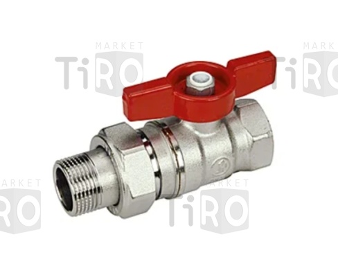 Кран Giacomini R259*005, оригинал американка 3/4" бабочка Кран Giacomini R259*005, оригинал американка 3/4" бабочка