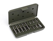 Набор вставок 3/8" Spline 626791, 11 предметов, (M5,M6,M8,M10,M12 L=30 и75 мм с переходником 1/2") 