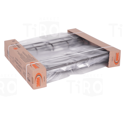 Вешалка для одежды с полкой 2х ярусная ВСП8Ч, чёрный