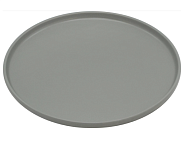Тарелка NataM Соло 0685-DP, 27см. обеденная/керамика, серый