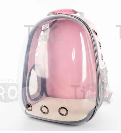 Переноска-рюкзак, прозрачный