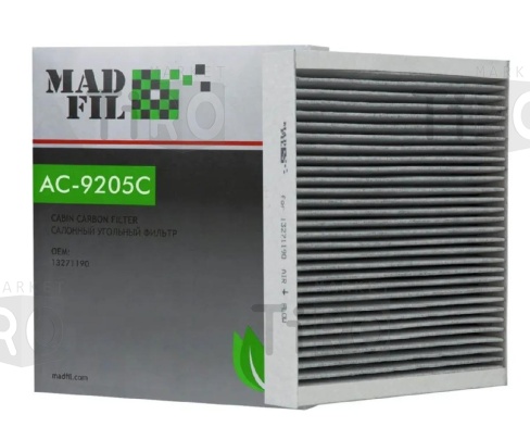 Фильтр салона Madfil AC-9205С Фильтр салона Madfil AC-9205С