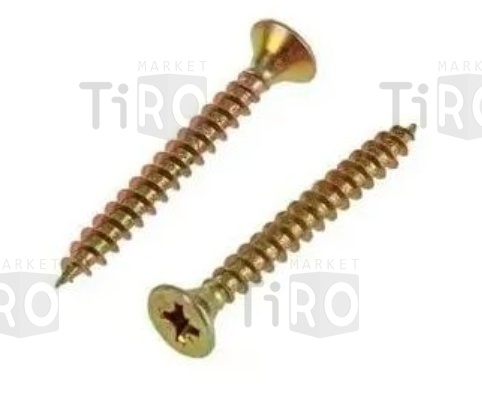 Саморез 009Е-45-30 универсальный желтый цинк 4,5*30 (250шт.)