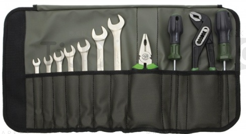 Набор ключей комбинированных с инструментом 511511, 11 предметов Набор ключей комбинированных с инструментом 511511, 11 предметов