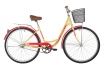 Велосипед Foxx 28" Vintage 146526 бежевый, сталь, размер 18" + передняя корзина
