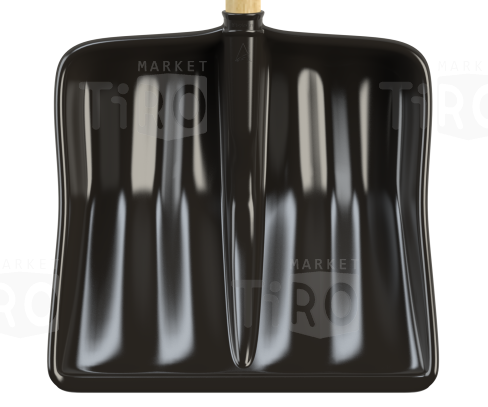 Лопата снеговая пластмасовая с черенком АП-075