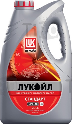 Минеральное масло Лукойл Стандарт 10w40, 20л SF/CC
