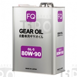 Трансмиссионное масло FQ Gear GL-5, 80W-90, Semi-Synthetic, 4л