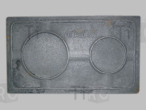 Плита печная цельная ПЦ 710*410*16 усиленная Рубцовск