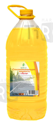 Жидкость стеклоомывающая BelProm Лето ПЭТ 3,75л ПЭТ (желтая)