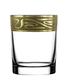 Набор стаканов для виски узором "Лагуна" 6 предметов