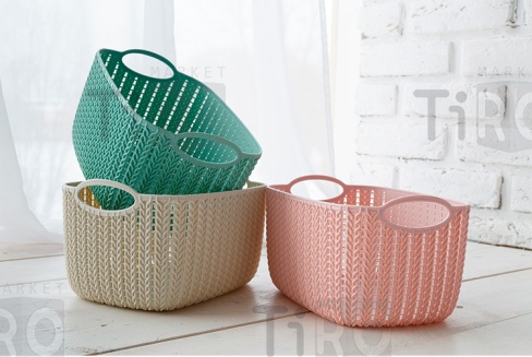 Корзинка 4л IDEA М2380, вязание