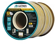 Уплотнитель тип D 14*12мм, 40м белый