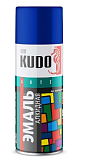 Эмаль Kudo KU-1011 аэрозольная универсальная алкидная синяя (0,52л)