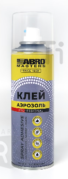 Клей-аэрозоль профессиональный 200 мл. Abro Masters TA-1200-200-AM-RE