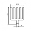 ТЭН ZSK-710 (для Печи Topclass Combi KV80SE(A) 2670W230V