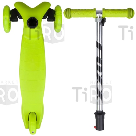 Самокат-кикборд Foxx Disco-kids GN8, max 25кг Самокат-кикборд Foxx Disco-kids GN8, max 25кг