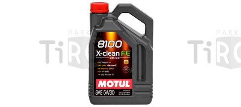 Синтетическое масло Motul 8100 X-Clean EFE, 5w30 100% Synthetic, 1л