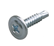 Саморез 018Т-42-75 с прессшайбой, со сверлом, цинк 4,2*75 (50шт.)