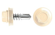 Саморез кровельный 4,8*35 RAL 1015 слоновая кость (250шт.)