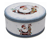 Банка жестяная "Дед Мороз" 310106, 2650мл. d197*87мм. круглая