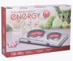 Плитка 2-конфорки, инфракрасная Energy EN-911 1200 Вт + 900 Вт Плитка 2-конфорки, инфракрасная Energy EN-911 1200 Вт + 900 Вт