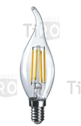 Лампа светодиодная Econ 921110, LED CNТ 11Bт 4200К, E14, В35