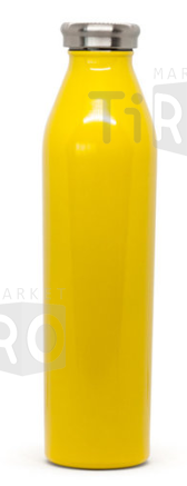 Термобутылка 600 мл.Drop (77040-5) жёлтая