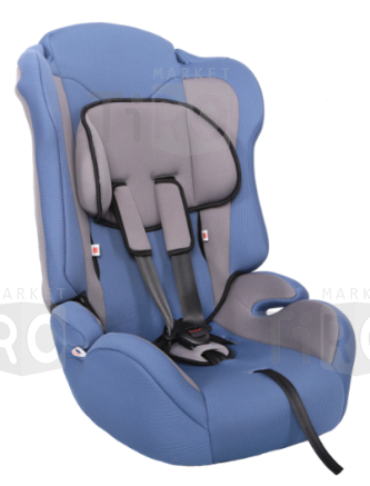 Детское автомобильное кресло Zlatek Atlantic ZL513 синий (группа 1-2-3)