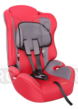 Детское автомобильное кресло Zlatek ZL513 Atlantic красный (группа 1-2-3)