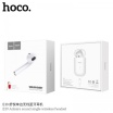 Гарнитура Bluetooth Hoco E39(R), сенсорная, кейс ,чехол красный, цвет белый