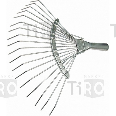 Грабли веерные проволочные оцинк. 18зуб. /10/