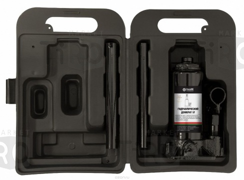 Домкрат гидравлический 6т БАК 10043, в кейсе