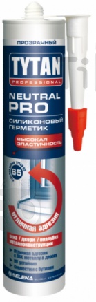 Герметик Tytan Professional Neutral Pro силиконовый, прозрачный, 310мл