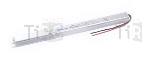 Драйвер Feron LB-001 электронный для светодиодной ленты 12В/48Вт