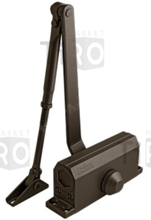 Доводчик Нора-М №3S малый 80кг, коричневый, морозостойкий  