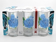 Набор стаканов 6 штук Гортензия 230 мл