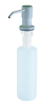 Дозатор для жидкого мыла, врезной, светло-серый, Diadonna D66-19006WG
