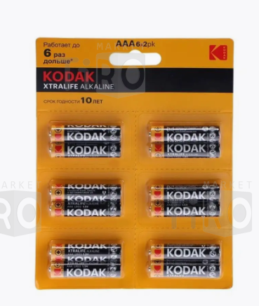 Батарейка Kodak XtraLife Alkaline LR03 BL-12