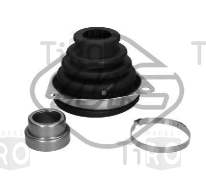 Пыльник ШРУСа внутреннего левого с подшипником Metalcaucho 01139\7701473830\Renault Logan, Sandero