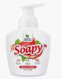 Мыло-пенка жидкое Clean&Green Soapy Сочный арбуз CG8232, пенный дозатор 400мл