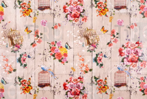 Клеенка ПВХ на нетканной основе Dekorelle Jakline 311, 1,40 х 20м