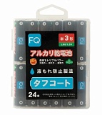 Батарейка щелочная FQ AA (LR6), 1.5В, 24шт (пластик. коробка)